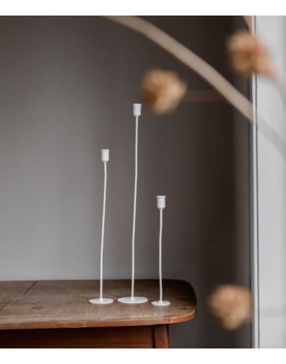 K' WILLEM - De Ronde kandelaar Wit 