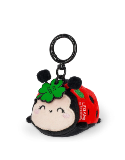 LEGAMI - Plush Key Ring - Super Soft! - Ladybug