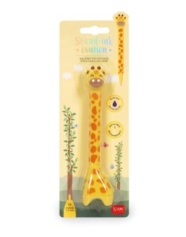 LEGAMI - Giraffe Ballpoint Pen with Base - Stand-Ink Ovation