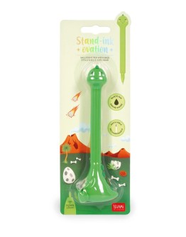 LEGAMI - Dino Ballpoint Pen with Base - Stand-Ink Ovation