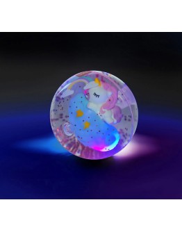 LEGAMI - Light-Up Bouncy Ball - Unicorn