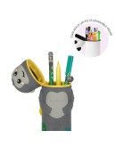LEGAMI - Pencil Case 2 in 1 soft silicone - Kawaii - Gorilla