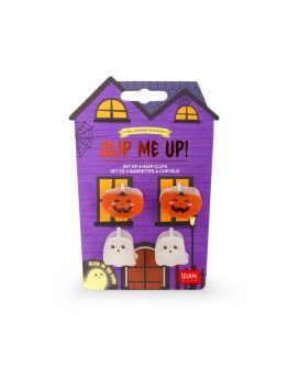LEGAMI - Halloween Set of Four Mini Hair Clips - Clip Me Up!