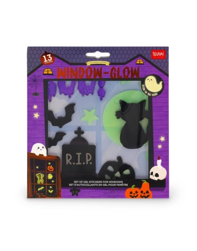 LEGAMI - Set of Gel Window Stickers - Windo-Glow - Boo
