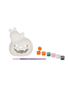 LEGAMI - Halloween Candle-Holder Decoration Kit - Paint Your Halloween