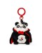 LEGAMI - Halloween Panda Plush Key Ring "Bam-Boo!" - Tiny Super Soft!