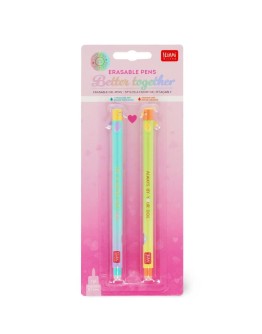 LEGAMI - Set of 2 Erasable Gel Pens - Better Together