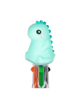 LEGAMI - Mini 4-colour Ballpoint Pen - Dino - Mini Magic Rainbow