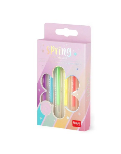 LEGAMI - Set of 6 Pastel Gel Pens - Spring is in the Air