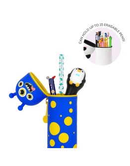 LEGAMI - Pencil Case 2 in 1 soft silicone - Kawaii - Monster