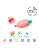 LEGAMI - Set Of 6 Mini Highlighters - Carrate Team