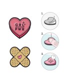 LEGAMI - Cutie - Set Of 2 Metal Stickers - GRL PWR