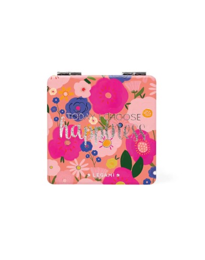 LEGAMI - Handbag Mirror - Nice To See You - Flowers