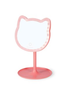 LEGAMI - Make-up Mirror with Light - You Look Purrfect!