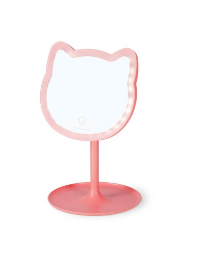 LEGAMI - Make-up Mirror with Light - You Look Purrfect!