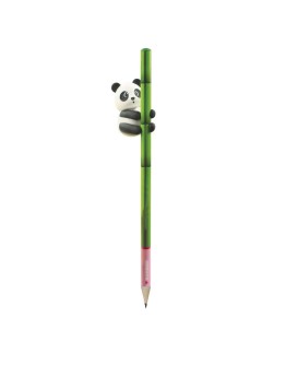 LEGAMI - Pencil With Eraser - Panda