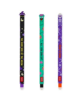 LEGAMI - Set of 3 Erasable Gel Pens - The Boo Crew