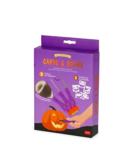 LEGAMI - Halloween Pumpkin-Carving Kit - Carve & Scare