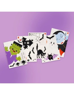 LEGAMI - Set of 35 Static Cling Window Stickers - Windo-Wow