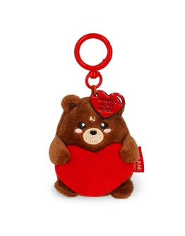 LEGAMI - Plush Key Ring - Super Soft! - Teddy bear - Tiny