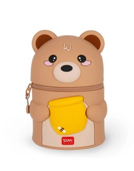LEGAMI - Teddy Bear Tabletop Pen Holder - Super Kawaii