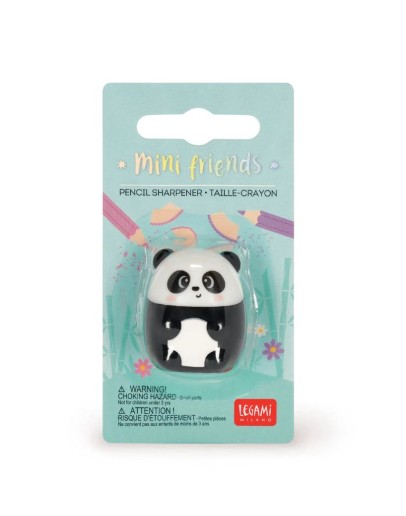 LEGAMI - Pencil Sharpener - Mini Friends - Panda