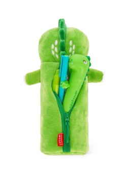 LEGAMI - Soft Plush Pencil Case - Super Soft! - Dino "Roooarr"