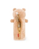 LEGAMI - Soft Plush Pencil Case - Super Soft! - Teddy Bear "Dream Big"