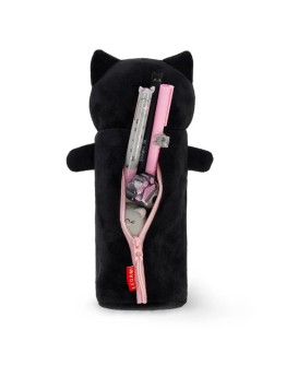 LEGAMI - Soft Plush Pencil Case - Super Soft! - Kitty "Be Curious"