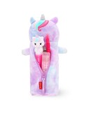 LEGAMI - Soft Plush Pencil Case - Super Soft! - Unicorn "Believe in Magic"