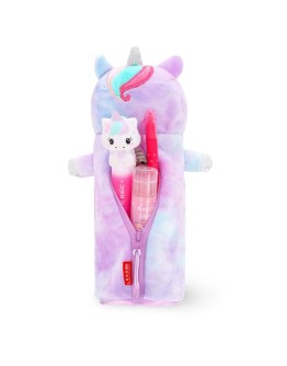 LEGAMI - Soft Plush Pencil Case - Super Soft! - Unicorn "Believe in Magic"