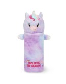 LEGAMI - Soft Plush Pencil Case - Super Soft! - Unicorn "Believe in Magic"
