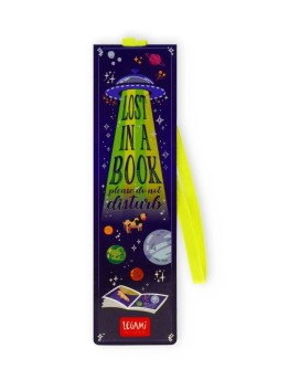 LEGAMI - Bookmark With Elastic Band - Space