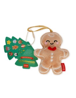 LEGAMI - Plush Christmas Decoration - Oh-Oh-Ohrnaments - Gingerbread