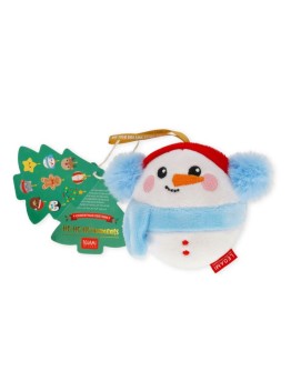 LEGAMI - Plush Christmas Decoration - Oh-Oh-Ohrnaments - Snowman