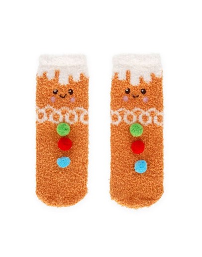 LEGAMI - Non-Slip Christmas Socks for Kids - It's a Match! - Gingerbread