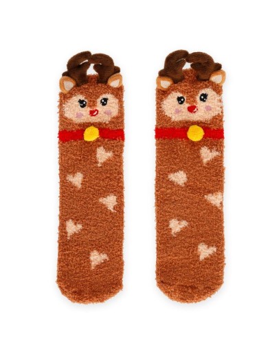 LEGAMI - Non-Slip Christmas Socks for Kids - It's a Match! - Reindeer