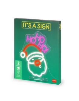 LEGAMI - Neon Effect Led Lamp - Santa Claus - It's a Sign