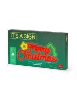 LEGAMI - Neon Effect Led Lamp - Merry Xmas - It's a Sign