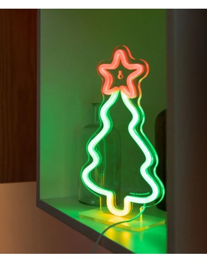 LEGAMI - Neon Effect Led Lamp - Xmas Tree - It's a Sign
