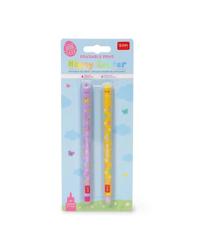 LEGAMI - Erasable Gel Pen Set Hoppy Easter