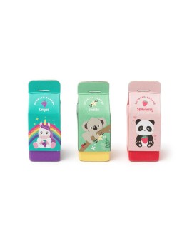 LEGAMI - Set of 3 Scented  erasers - Yummy Yummy 