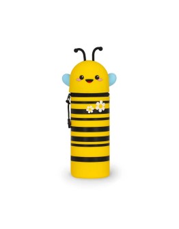 LEGAMI - Pencil Case 2 in 1 soft silicone - Kawaii - Bee