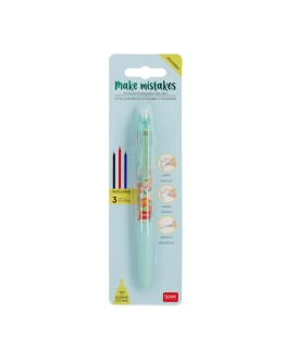 LEGAMI - 3-Colour Erasable Gel Pen Happy Flowers