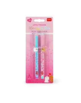 LEGAMI - Set of 2 Gel Pens - Beary in Love