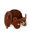 LEGAMI - Cute Travel Pillow with Sleep Mask - Teddy bear