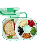 GOBE - 2in1 Lunchbox & Snack Spinner Sticker Edition - Sage Green
