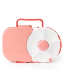 GOBE - 2in1 Lunchbox & Snack Spinner Sticker Edition - Watermelon Pink