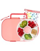 GOBE - 2in1 Lunchbox & Snack Spinner Sticker Edition - Watermelon Pink