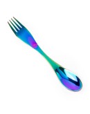 LEKKABOX - RVS Spork Rainbow - 19 cm